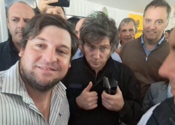 Domingo, con el presidente Milei en la ExpoAgro