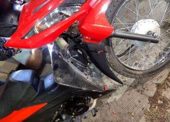Quisieron robar una moto del Colegio Nacional