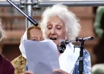 Estela de Carlotto en el Día de la Memoria: “Milei debería estar preso”