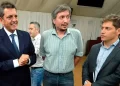 Máximo Kirchner, Kicillof y Massa se reunieron para evitar dividirse