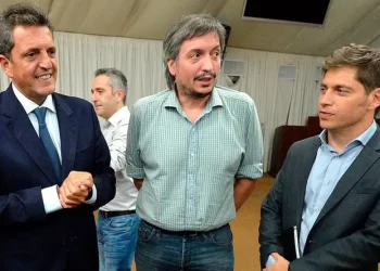 Máximo Kirchner, Kicillof y Massa se reunieron para evitar dividirse