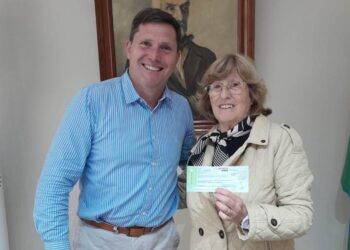 Bouvier entregó un subsidio a LALCEC Arrecifes