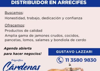 Frigorífico Cárdenas busca distribuidor en Arrecifes