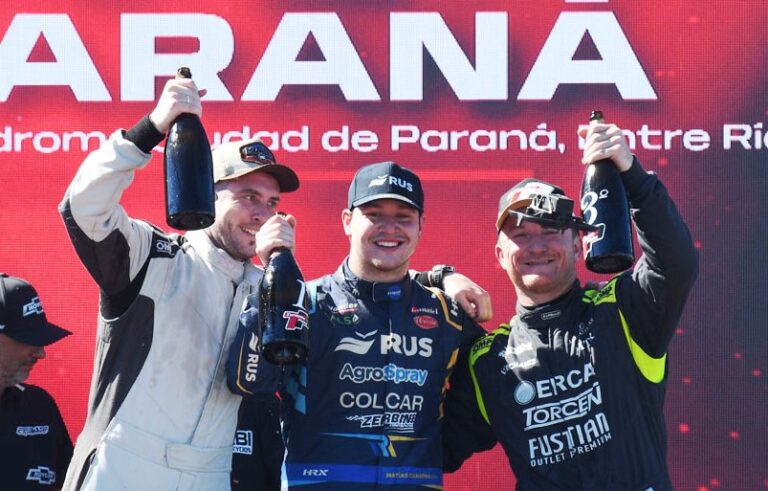 Mati Canapino la rompió en Paraná