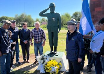 Inauguraron en Arrecifes el Monumento al Soldado de Malvinas