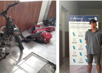 Roban una moto y la policía la recupera enseguida
