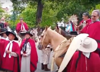 Inauguración del Monumento a Güemes: una peregrinación histórica llega a Arrecifes
