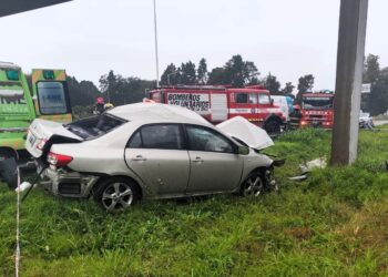 Tragedia en ruta 8: mueren una mujer y su hijo