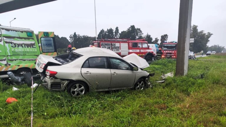 Tragedia en ruta 8: mueren una mujer y su hijo