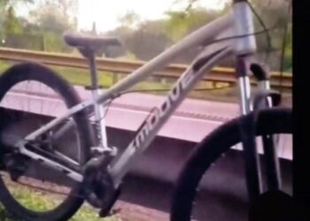 Piden colaboración por el robo de una bicicleta