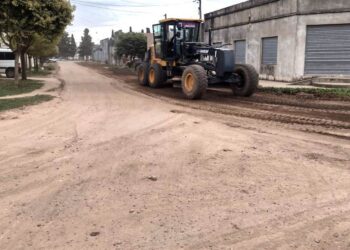 Más trabajos en calles de Arrecifes