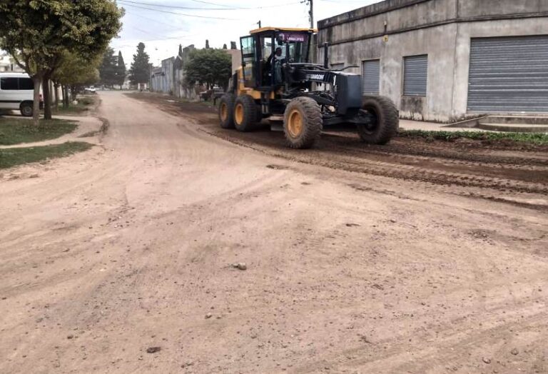 Más trabajos en calles de Arrecifes