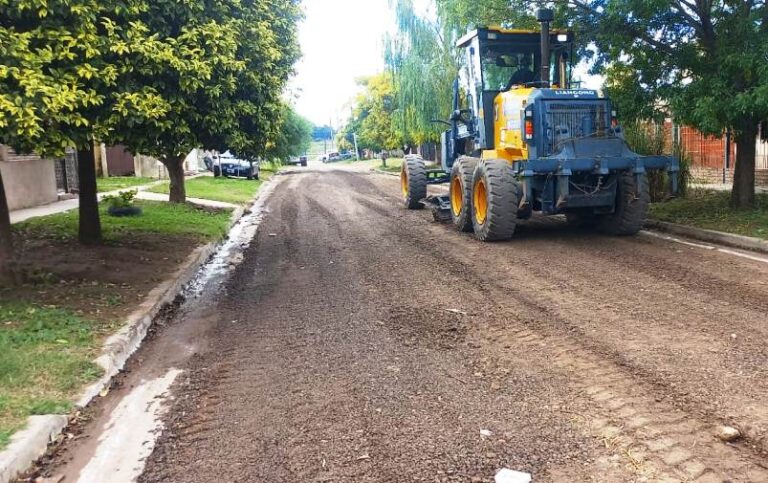 Avanzan las tareas de mantenimiento en distintos barrios de Arrecifes