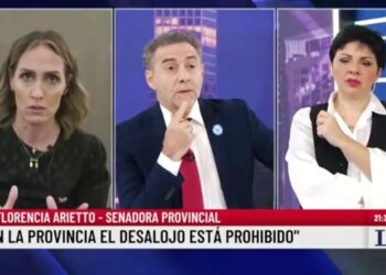 VIDEO. Papelón de la senadora Arietto con Majul: el río marcha atrás