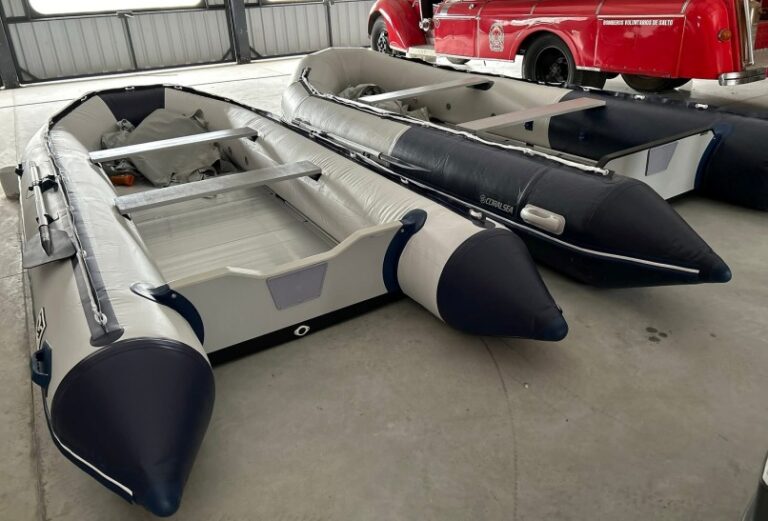 La Municipalidad de Salto donó gomones a Bomberos