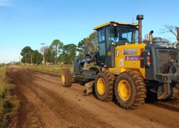 Trabajos de recuperación de caminos rurales