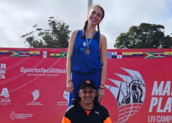 Renata Dentis, campeona argentina de Salto en Alto