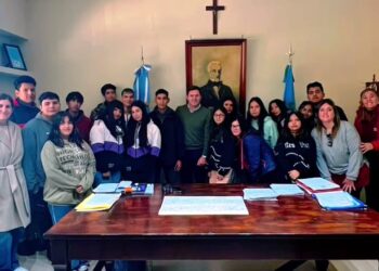 Estudiantes de la Secundaria 4 visitaron el Palacio Municipal
