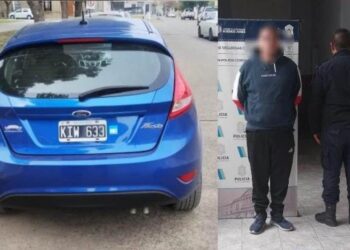 Detuvieron a un hombre por fugarse tras un choque