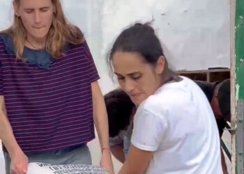 La Municipalidad trabaja asistiendo a la Escuela Agraria tras el temporal