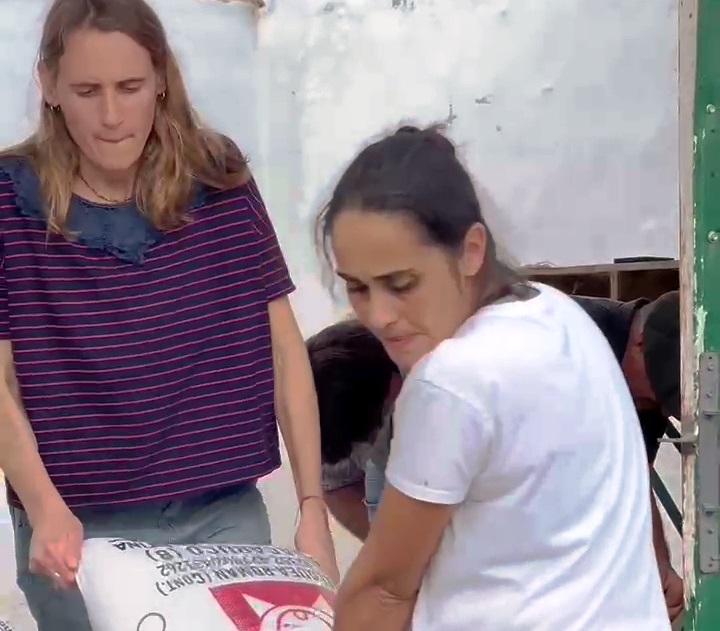 La Municipalidad trabaja asistiendo a la Escuela Agraria tras el temporal