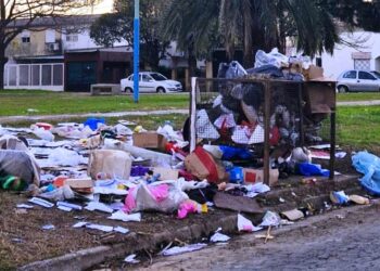 Reclamos por basura en calles de la ciudad