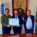Bouvier recibió al cónsul general de Italia en Rosario