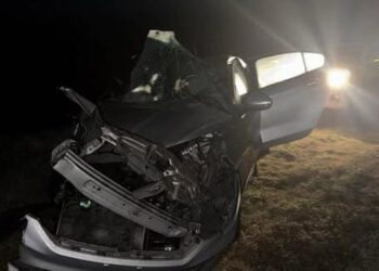 Un choque en ruta 8 deja un herido de gravedad