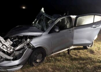 Otro violento choque en ruta 8
