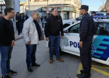 Salto sumó nuevos patrulleros y personal policial