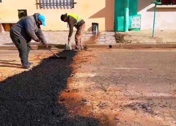 Siguen los trabajos en distintas calles de Arrecifes