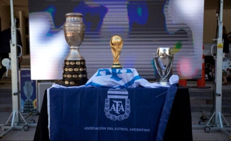 Este sábado llega la Copa del Mundo a Arrecifes