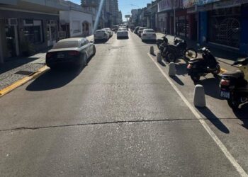Información municipal sobre la obra en calle Ricardo Gutiérrez
