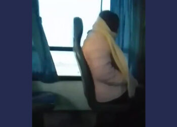 Video de increíble viaje en colectivo a Pergamino