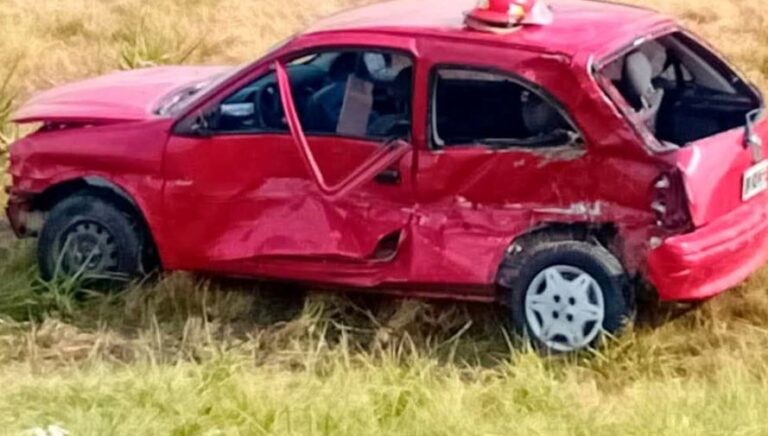 Accidente en ruta 51 con cuatro heridos