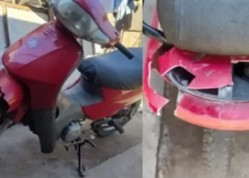 Mujer atropelló a su ex con el auto y fue detenida