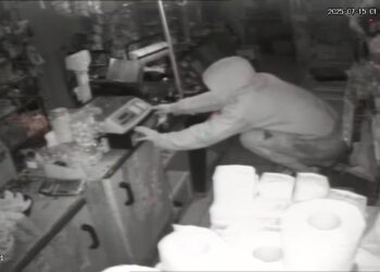 Ladrones captados en videos en Arrecifes