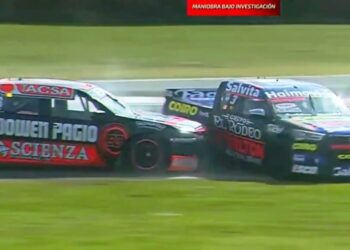 TC PickUp: Canapino se tocó con Werner y abandonó