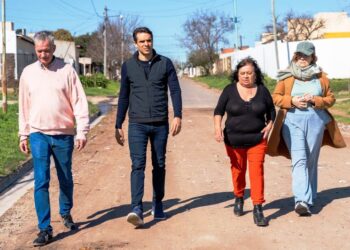 Passaglia en Arrecifes: “La Municipalidad es millonaria, es mentira que no se pueden hacer obras”