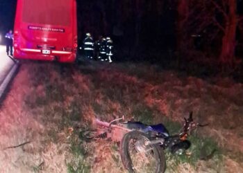 Tragedia en la ruta: una mujer fue embestida por un micro de Arrecifes