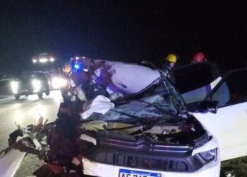 Tragedia en la ruta: fallece una mujer y sus nietos sufrieron heridas
