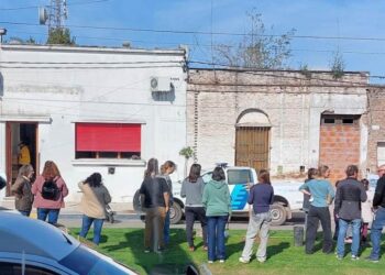 Comenzó el proyecto de forestación en canteros de Avenida Belgrano