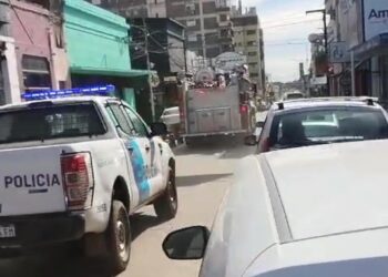 Incendio en calle Ricardo Gutiérrez