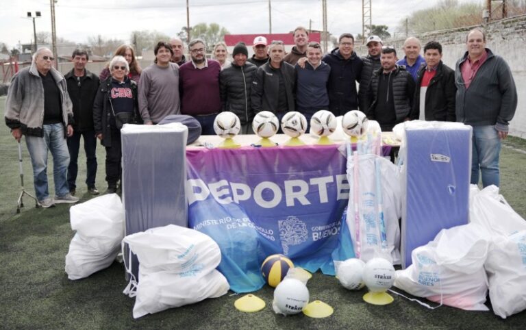 Importante apoyo de Provincia a los clubes de Arrecifes