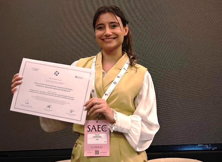 Yamila Herrero, nuevamente premiada por una investigación clínica