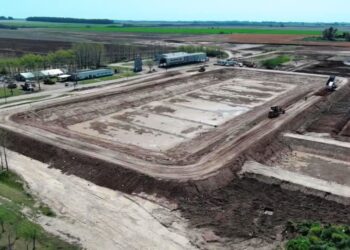 Trascendental obra de saneamiento ecológico en Salto