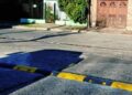 Siguen instalando reductores de velocidad