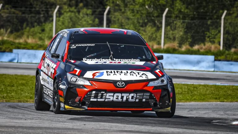 Debut de Agustín en TN: lo frenó la lluvia