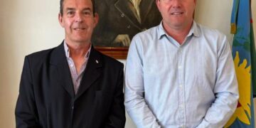 Bouvier presentó al nuevo secretario de Seguridad de Arrecifes