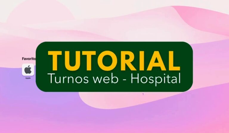 Cómo sacar turnos online en el Hospital de Arrecifes